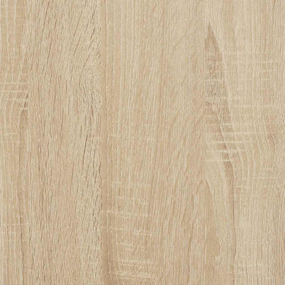 Wandregale 2 Stk. Sonoma-Eiche 100x16,5x16,5 cm Holzwerkstoff