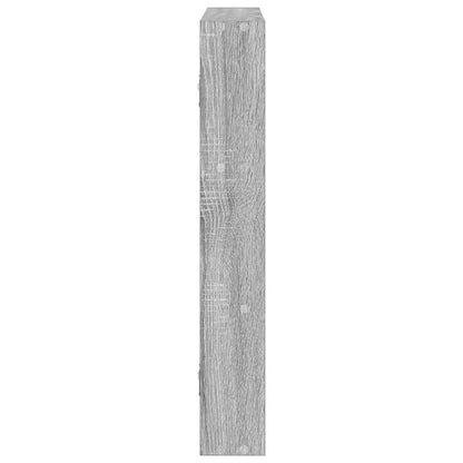 Wandregal Grau Sonoma 43x9x60 cm Holzwerkstoff