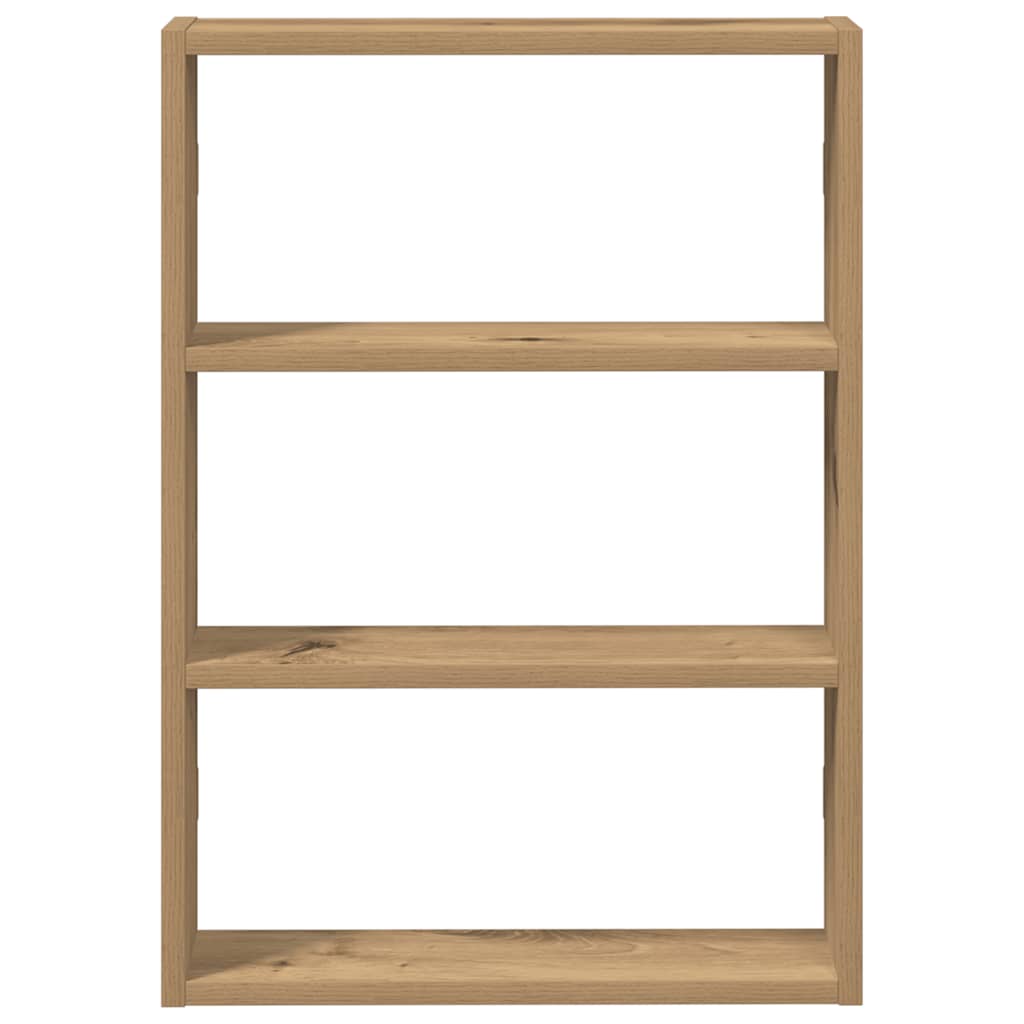 Wandregal Artisan-Eiche 43x9x60 cm Holzwerkstoff