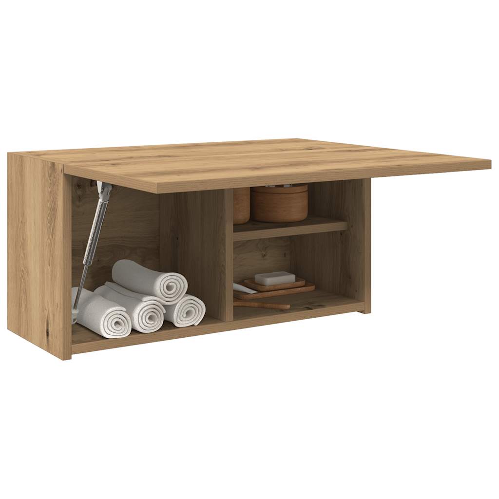 Bad-Wandschrank Artisan-Eiche 60x25x30 cm Holzwerkstoff