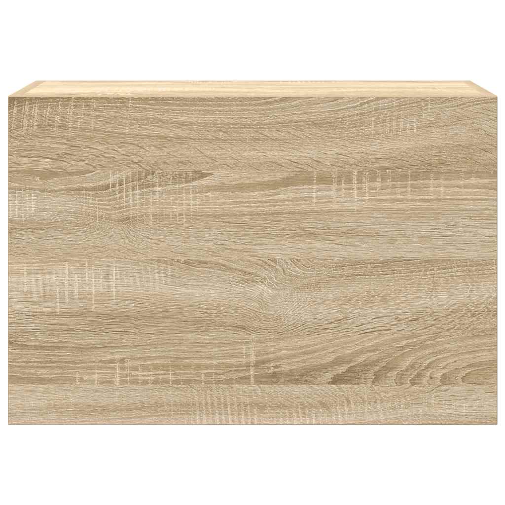 Bad-Wandschrank Sonoma-Eiche 60x25x40 cm Holzwerkstoff