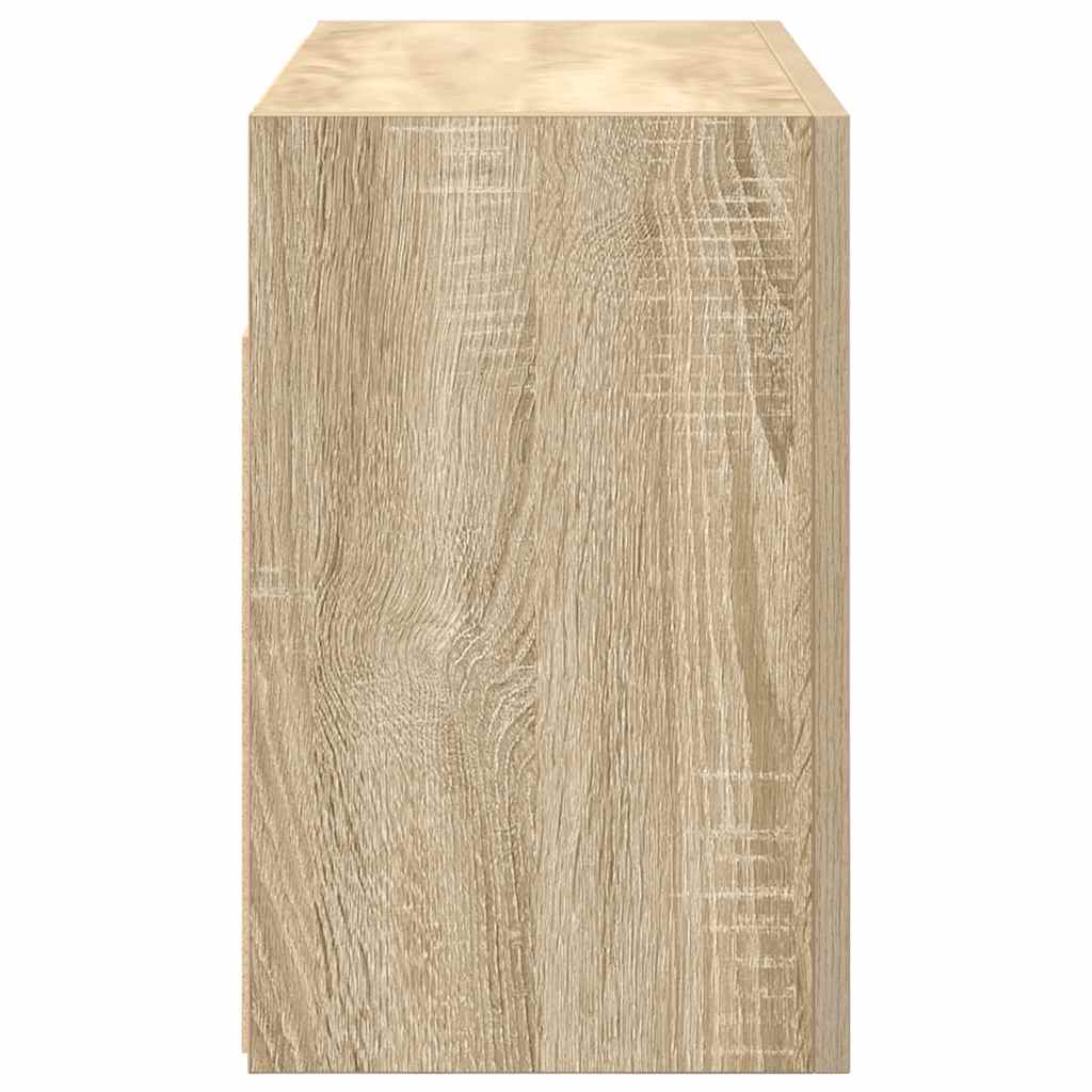 Bad-Wandschrank Sonoma-Eiche 60x25x40 cm Holzwerkstoff