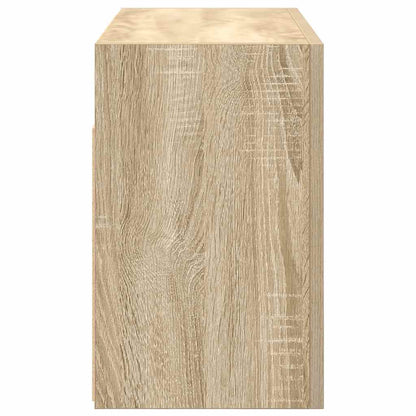 Bad-Wandschrank Sonoma-Eiche 60x25x40 cm Holzwerkstoff