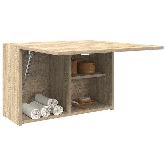 Bad-Wandschrank Sonoma-Eiche 60x25x40 cm Holzwerkstoff