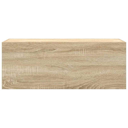 Bad-Wandschrank Sonoma-Eiche 80x25x30 cm Holzwerkstoff