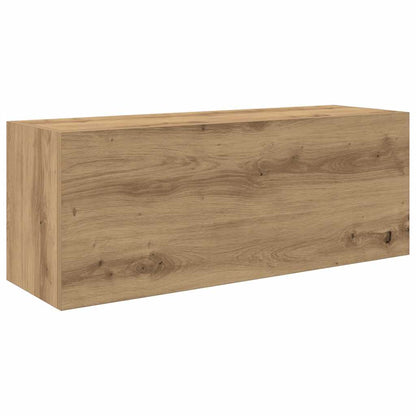 Bad-Wandschrank Artisan-Eiche 80x25x30 cm Holzwerkstoff