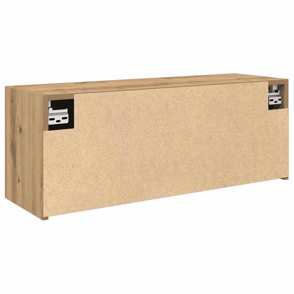 Bad-Wandschrank Artisan-Eiche 80x25x30 cm Holzwerkstoff