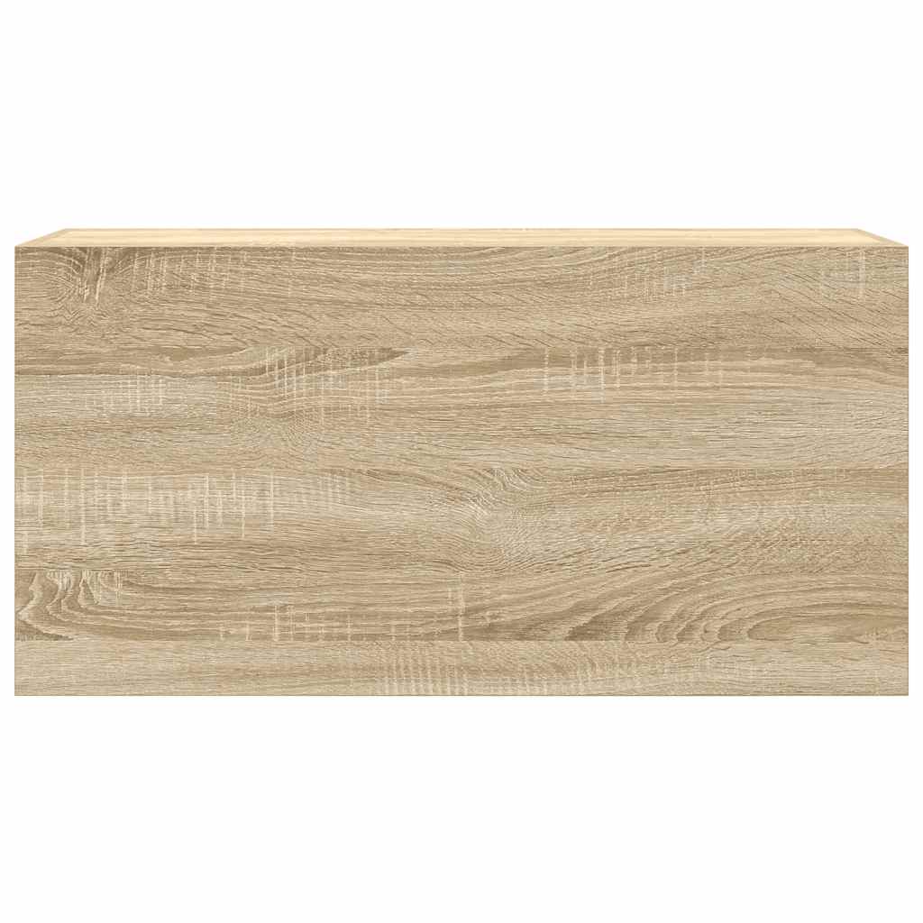 Bad-Wandschrank Sonoma-Eiche 80x25x40 cm Holzwerkstoff