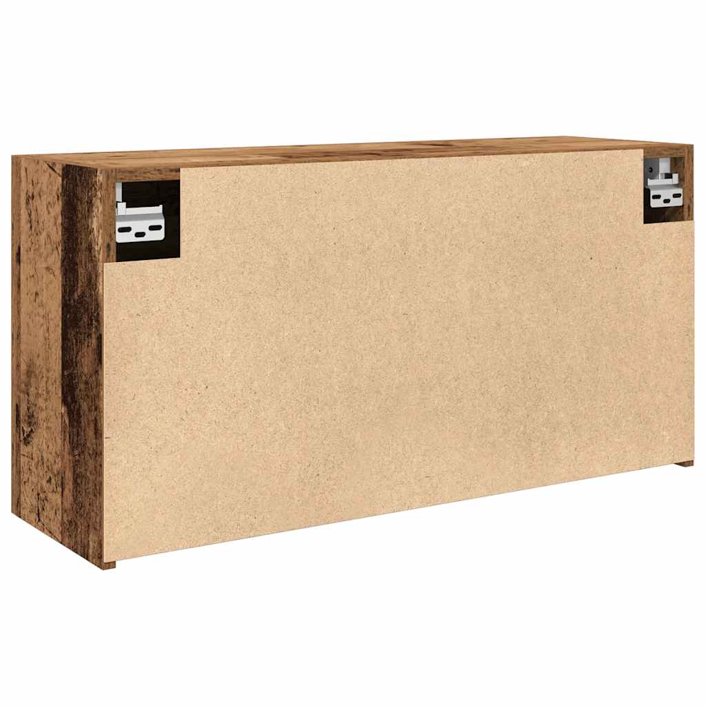 Bad-Wandschrank Altholz-Optik 80x25x40 cm Holzwerkstoff