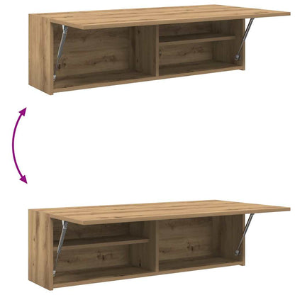 Bad-Wandschrank Artisan-Eiche 100x25x30 cm Holzwerkstoff