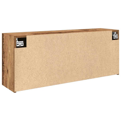 Bad-Wandschrank Altholz-Optik 100x25x40 cm Holzwerkstoff