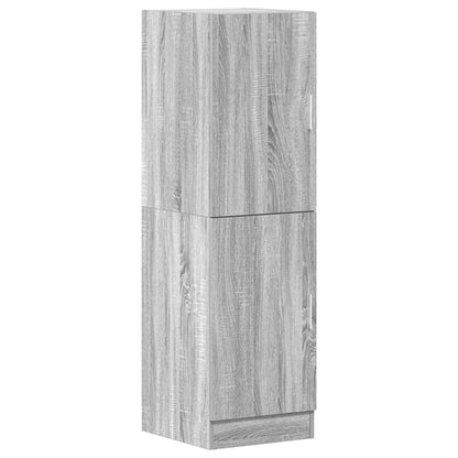 Küchenschrank Grau Sonoma 38x41,5x131,5 cm Holzwerkstoff