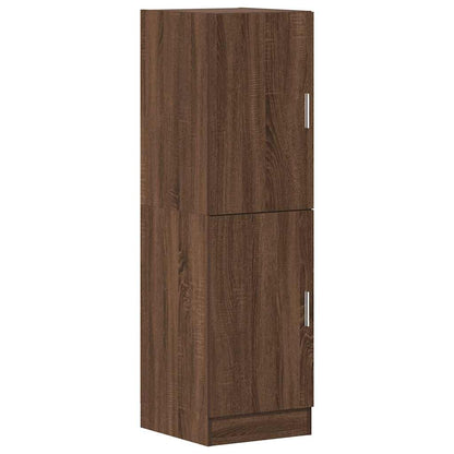 Küchenschrank Braun Eichen-Optik 38x41,5x131,5 cm Holzwerkstoff