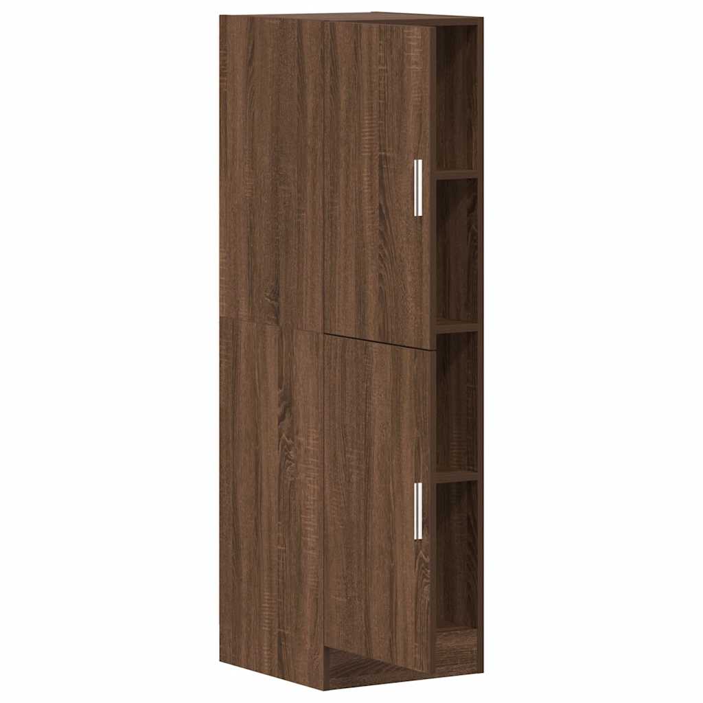 Küchenschrank Braun Eichen-Optik 38x41,5x131,5 cm Holzwerkstoff