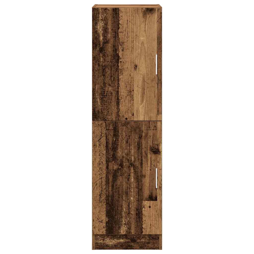 Küchenschrank Altholz-Optik 38x41,5x131,5 cm Holzwerkstoff