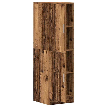 Küchenschrank Altholz-Optik 38x41,5x131,5 cm Holzwerkstoff