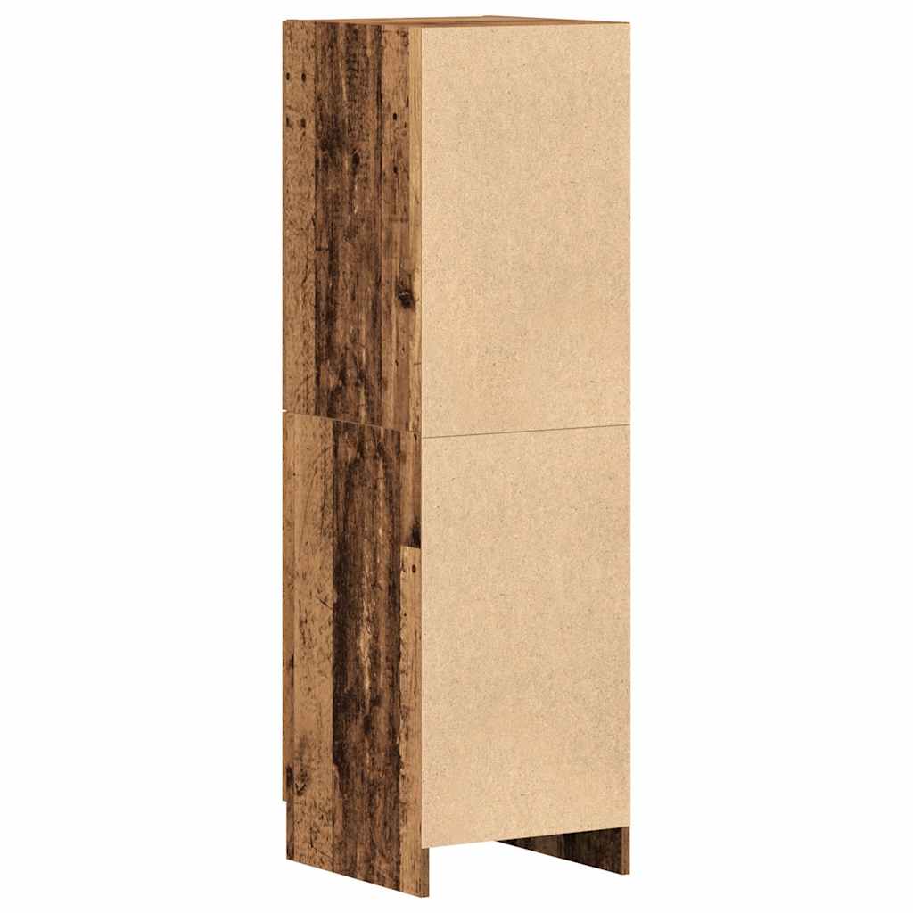 Küchenschrank Altholz-Optik 38x41,5x131,5 cm Holzwerkstoff