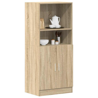 Küchenschrank Sonoma-Eiche 57x41,5x131,5 cm Holzwerkstoff