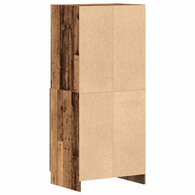 Küchenschrank Altholz-Optik 57x41,5x131,5 cm Holzwerkstoff