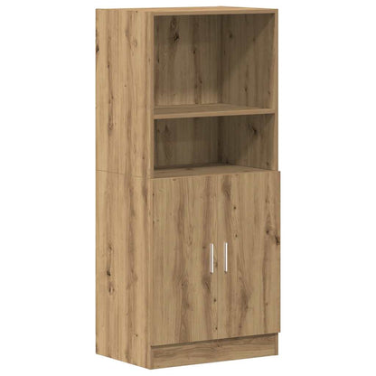 Küchenschrank Artisan-Eiche 57x41,5x131,5 cm Holzwerkstoff