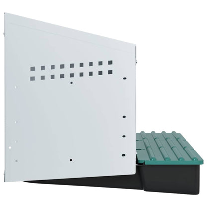 Hühner-Nistkasten 3 Fächer Wandmontage Verzinkter Stahl