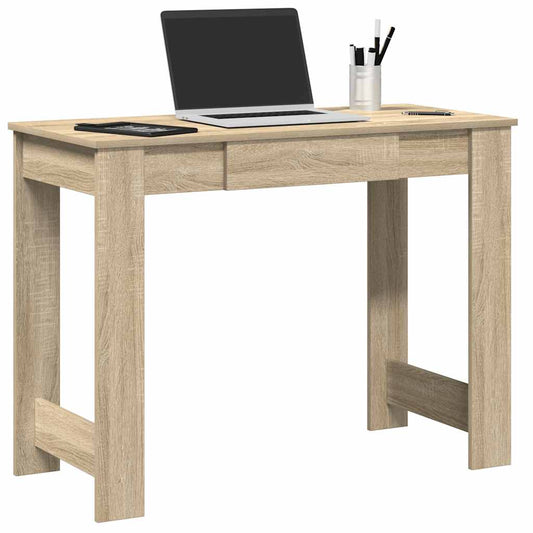 Schreibtisch Sonoma-Eiche 100x45x75 cm Holzwerkstoff