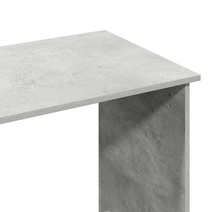 Schreibtisch Betongrau 80x40x75 cm Holzwerkstoff