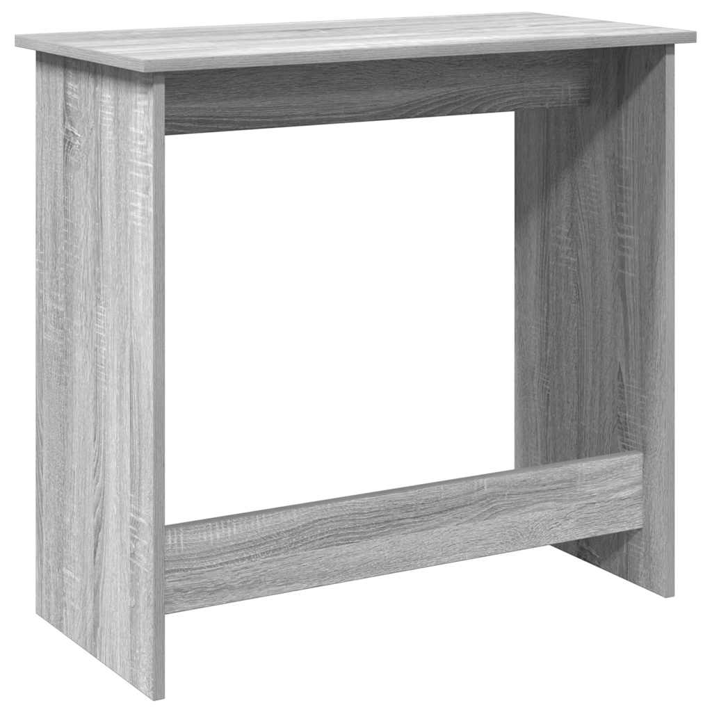 Schreibtisch Grau Sonoma 80x40x75 cm Holzwerkstoff