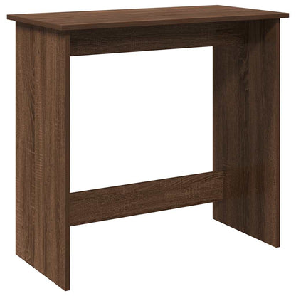 Schreibtisch Braun Eichen-Optik 80x40x75 cm Holzwerkstoff