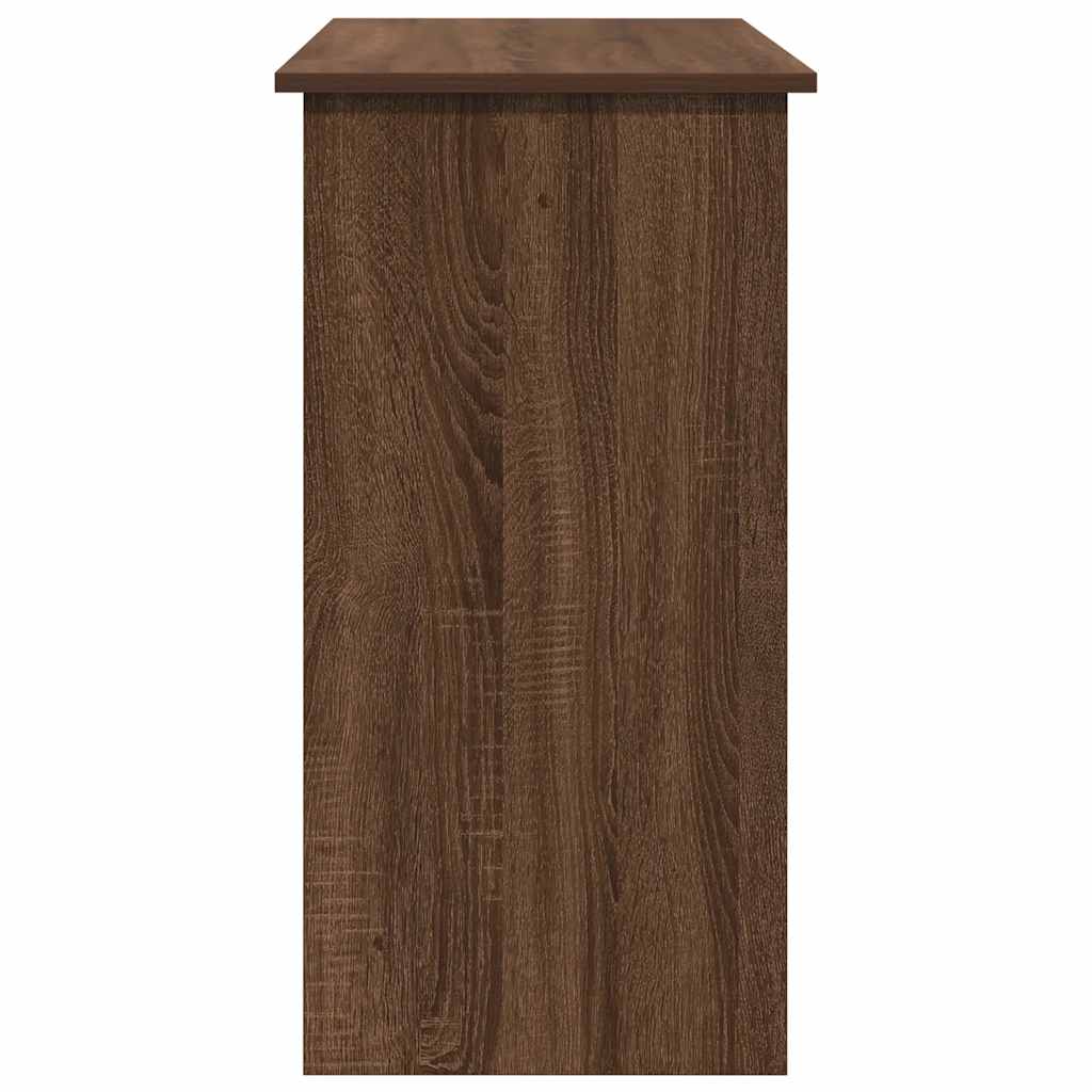 Schreibtisch Braun Eichen-Optik 80x40x75 cm Holzwerkstoff