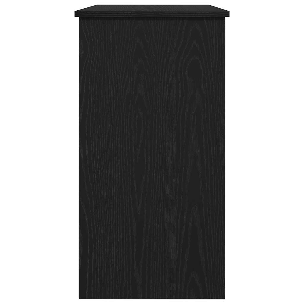 Schreibtisch Schwarz 80x40x75 cm Holzwerkstoff