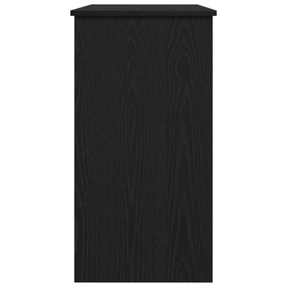 Schreibtisch Schwarz 80x40x75 cm Holzwerkstoff