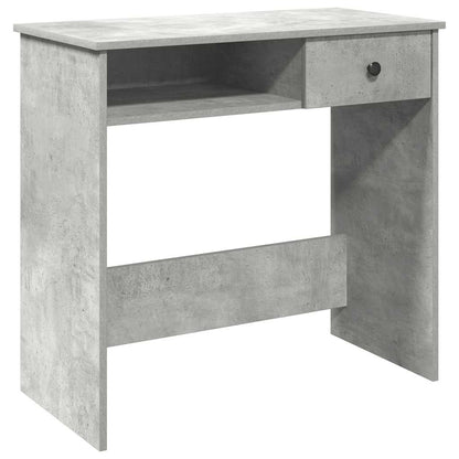 Schreibtisch Betongrau 80x40x75 cm Holzwerkstoff