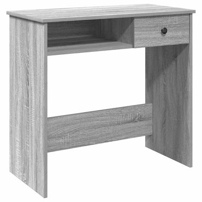 Schreibtisch Grau Sonoma 80x40x75 cm Holzwerkstoff