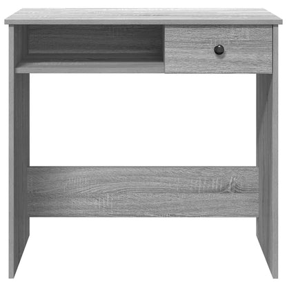 Schreibtisch Grau Sonoma 80x40x75 cm Holzwerkstoff