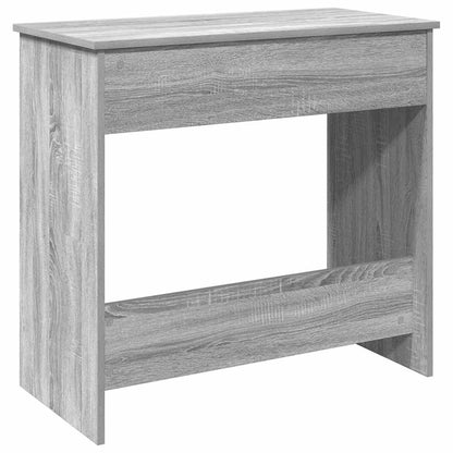 Schreibtisch Grau Sonoma 80x40x75 cm Holzwerkstoff