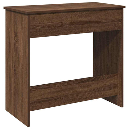 Schreibtisch Braun Eichen-Optik 80x40x75 cm Holzwerkstoff