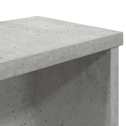 Küchenregale Stapelbar 2 Stk. Betongrau 50x15x16 cm