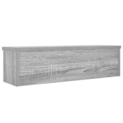 Küchenregal Stapelbar Grau Sonoma 50x15x16 cm Holzwerkstoff
