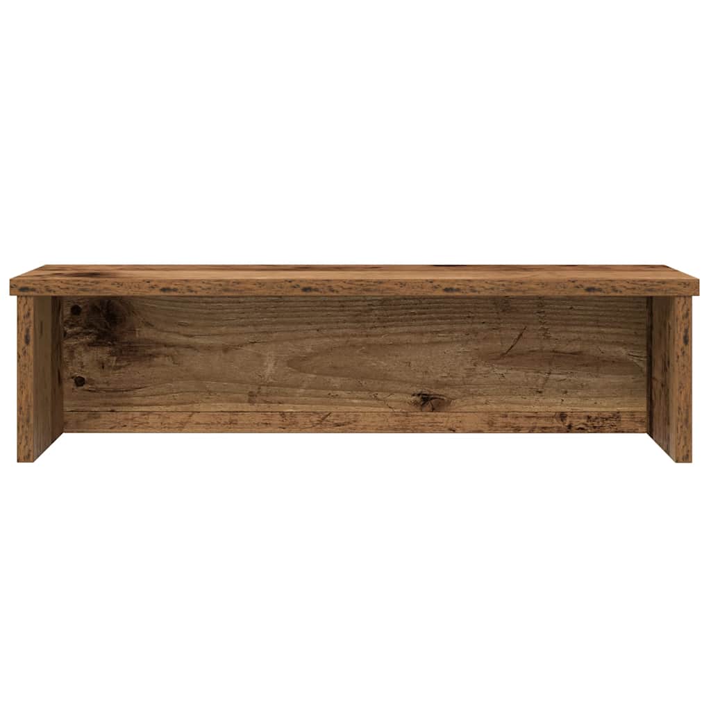 Küchenregal Stapelbar Altholz-Optik 60x15x16 cm Holzwerkstoff