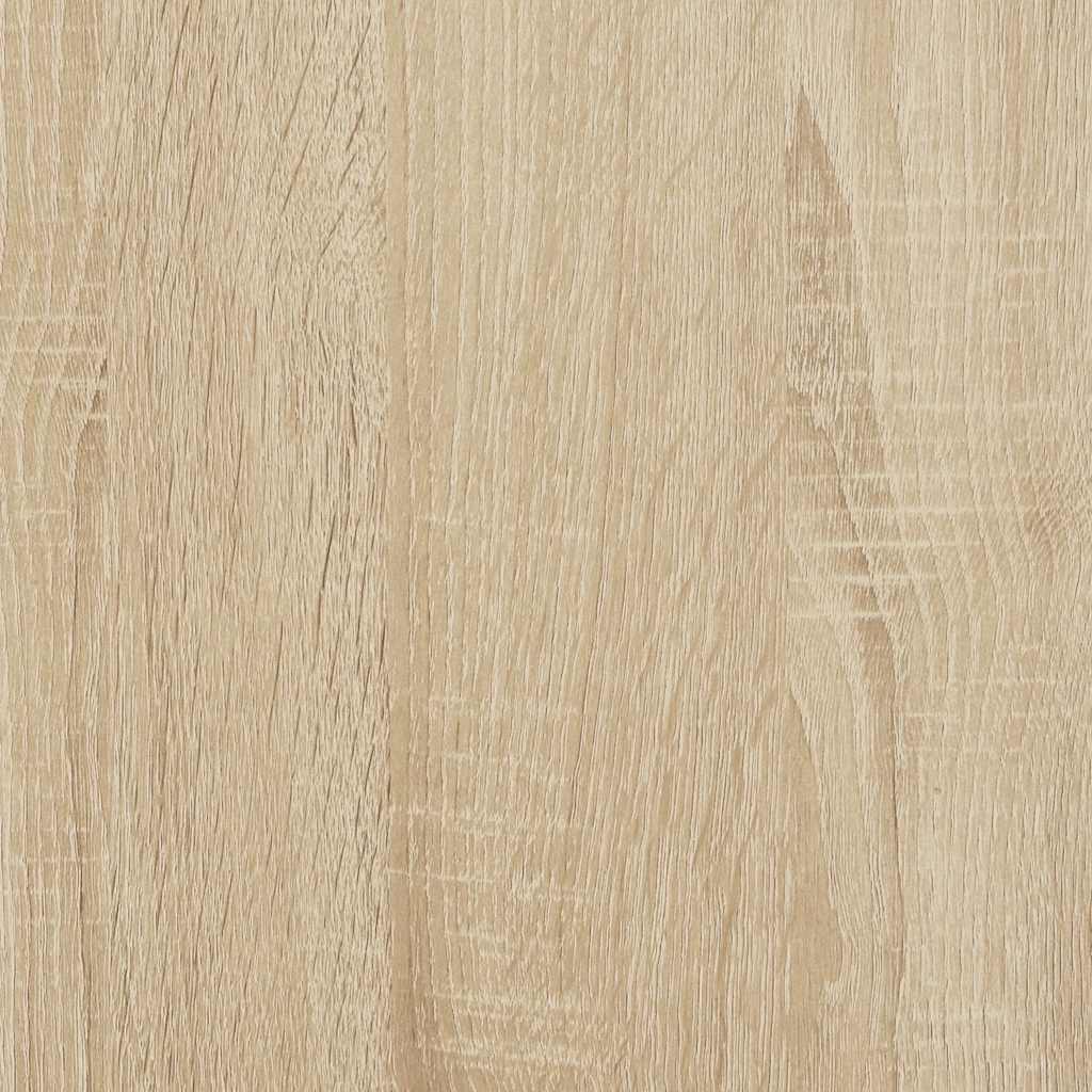 Wand-Eckregal Sonoma-Eiche 32x32x127,5 cm Holzwerkstoff