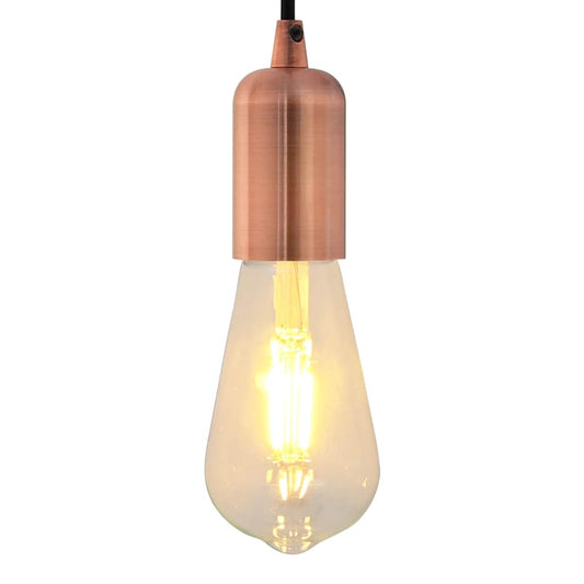 Lampenfassungen 2 Stk. Rot-Bronze E27