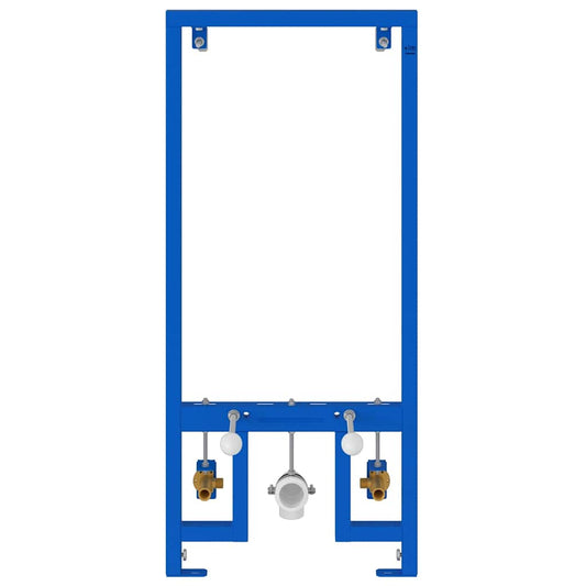 Badezimmer Wandstütze Blau 50 x 3 x 112 cm