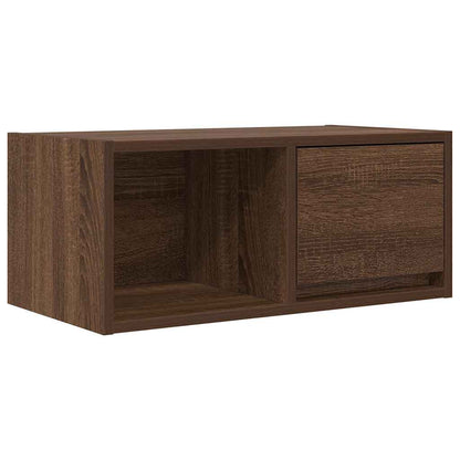 TV-Schrank Braun Eichen-Optik 60x31x25,5 cm Holzwerkstoff