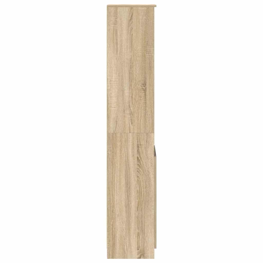 Highboard Sonoma-Eiche 37,5x35x180 cm Holzwerkstoff