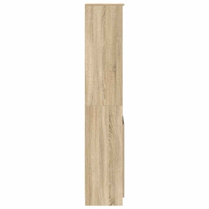 Highboard Sonoma-Eiche 37,5x35x180 cm Holzwerkstoff