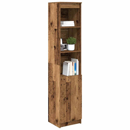 Highboard Altholz-Optik 37,5x35x180 cm Holzwerkstoff