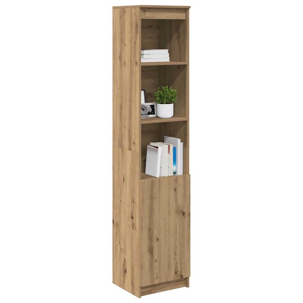 Highboard Artisan-Eiche 37,5x35x180 cm Holzwerkstoff