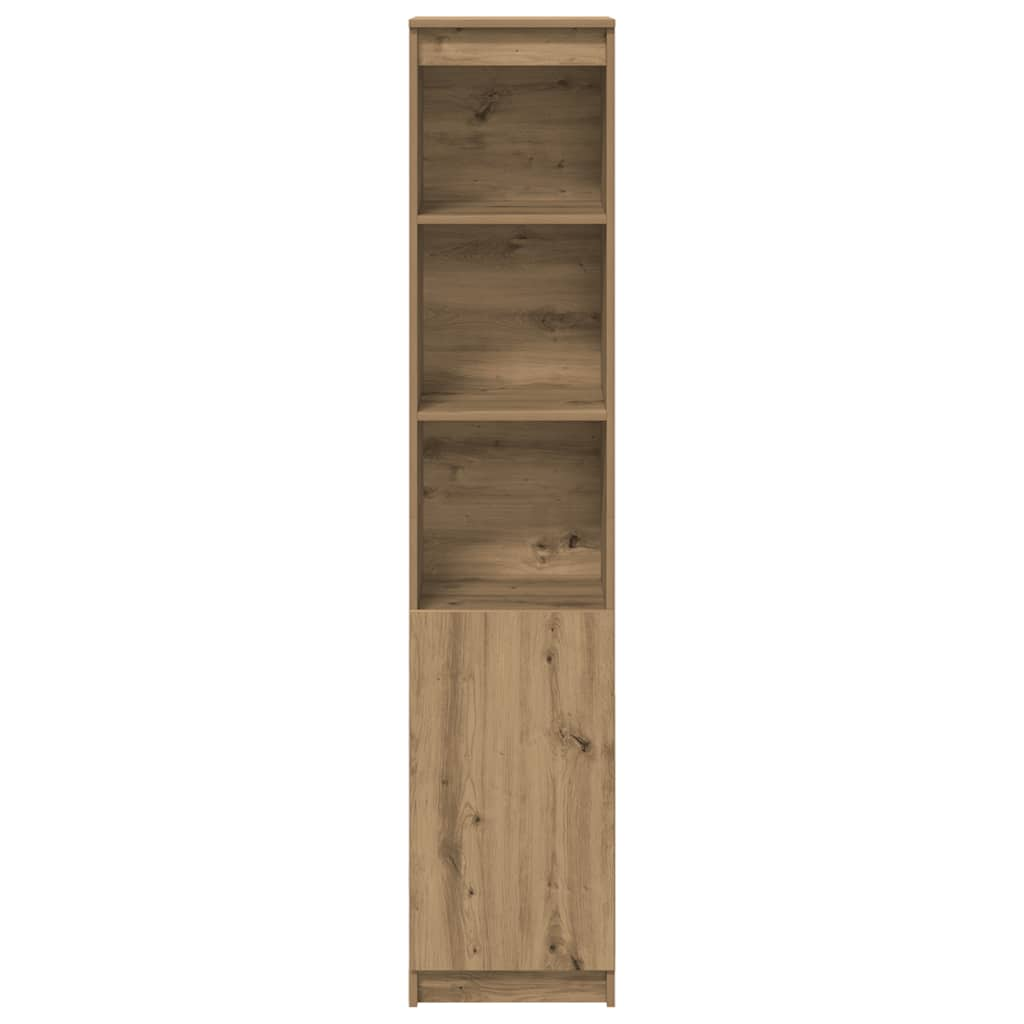 Highboard Artisan-Eiche 37,5x35x180 cm Holzwerkstoff