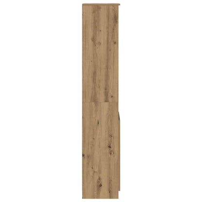 Highboard Artisan-Eiche 37,5x35x180 cm Holzwerkstoff